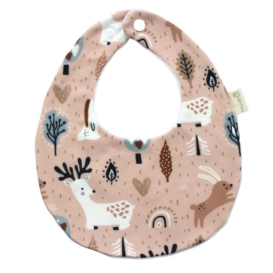 Bib Wild Pink