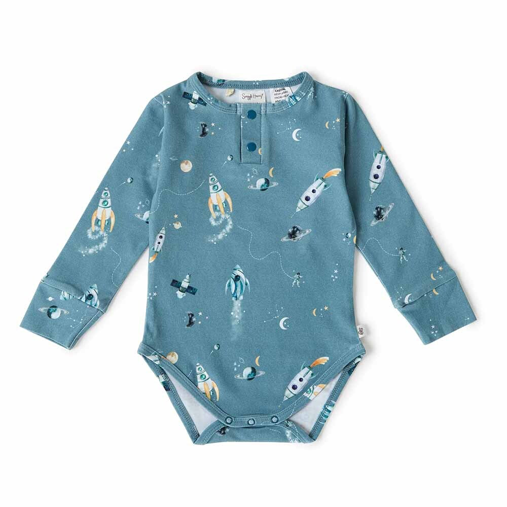 Long Sleeve Bodysuit Rocket