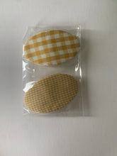 Load image into Gallery viewer, Gingham Hair Clips
