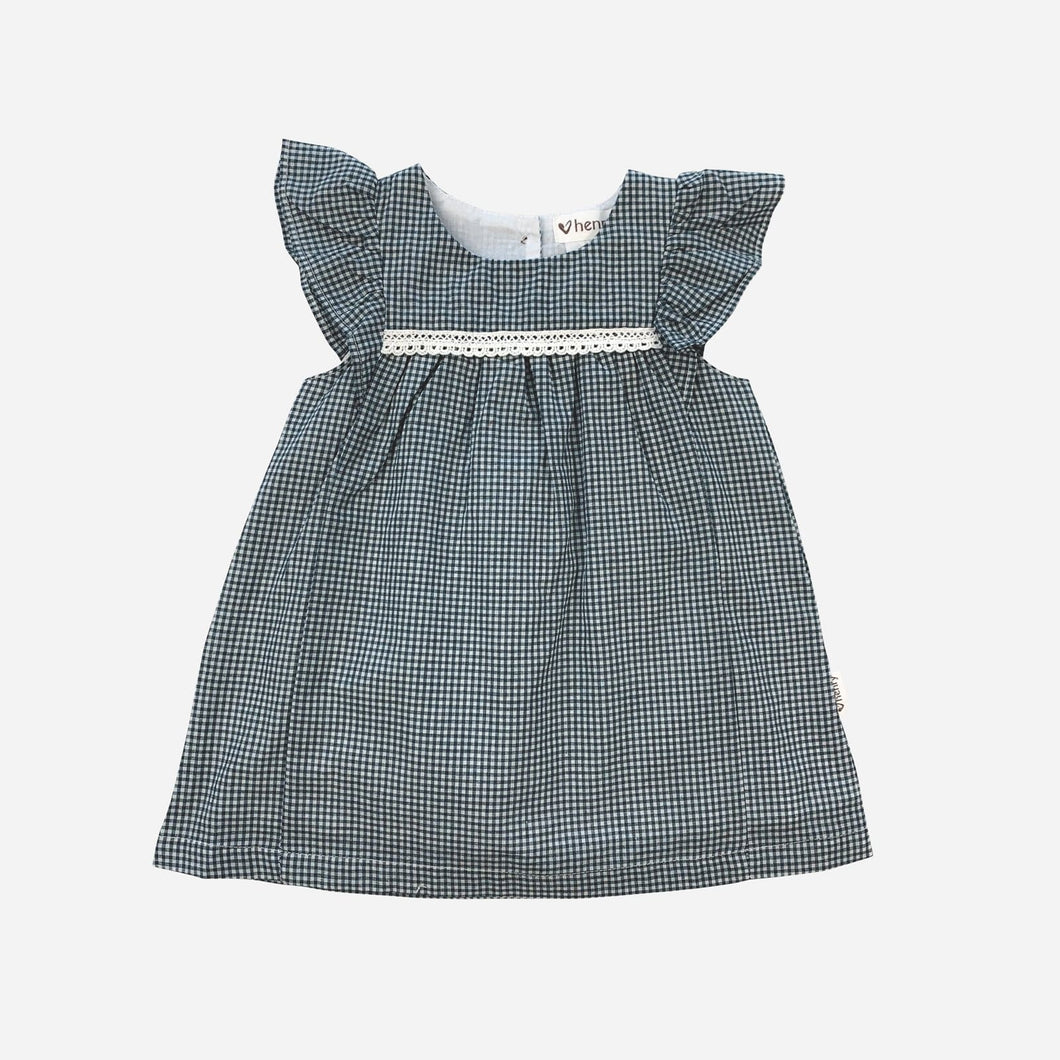 Maisy Dress - Blue Gingham