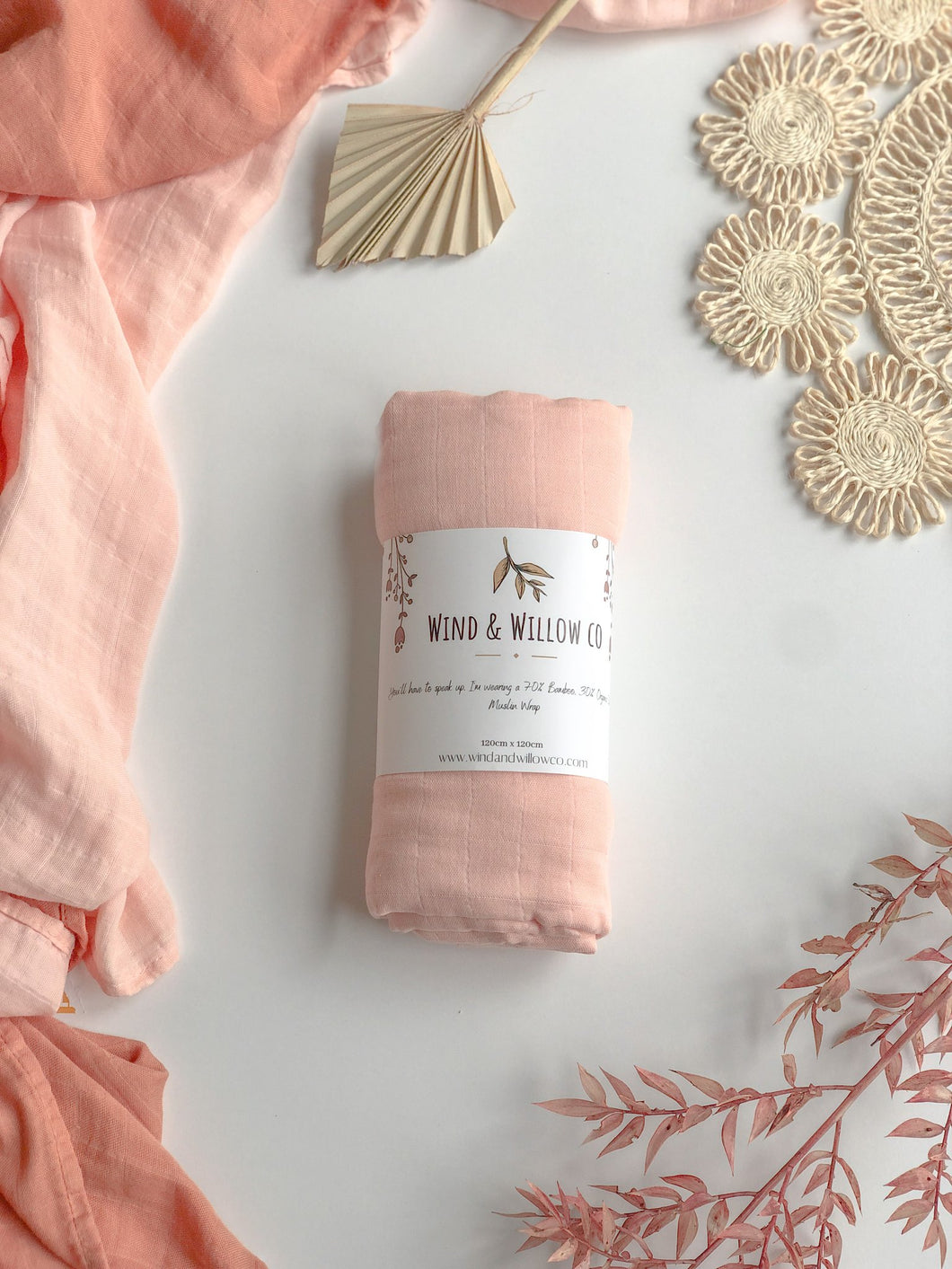 Blush Pink Swaddle